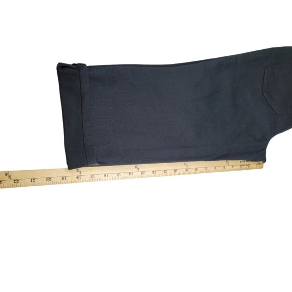 NYDJ Marilyn Crop Cuff Black Premium Denim Lift Tuck Jeans Size 2P-NEW (36) - Picture 10 of 12